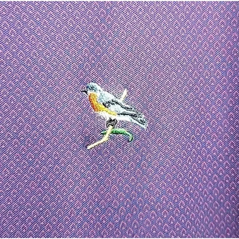 Holderness & Bourne The Draper Polo Shirt Mens XL Navy And Liberty Golf - Picture 8 of 8